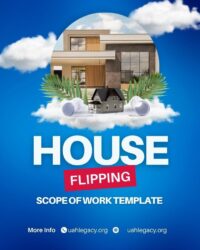 House Flipping Scope of Work Template