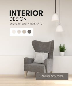 Interior Design Scope of Work Template