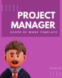 Project Manager Scope of Work Template Project Manager Scope of Work Template