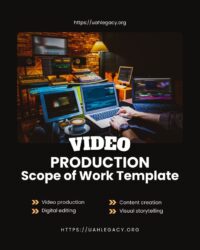 Video Production Scope of Work Template Video Production Scope of Work Template