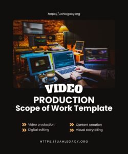 Video Production Scope of Work Template