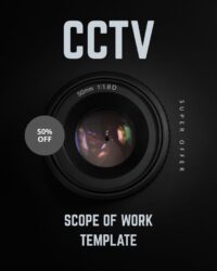 cctv scope of work template cctv scope of work template