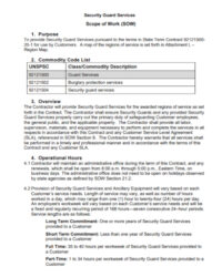 Security Scope of Work Template security-scope-of-work-template