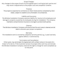 Window Installation Scope of Work Template window-installation-scope-of-work-template