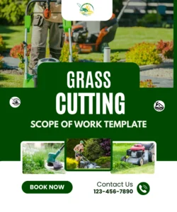 grass cutting scope of work template