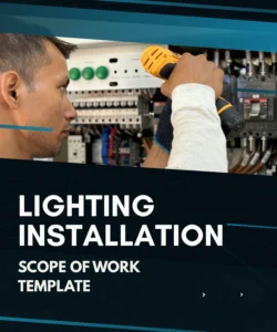 lighting installation scope of work template