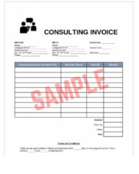 Free Consulting Services Invoice Template Free Consulting Services Invoice Template