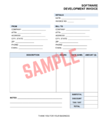 Freelance Software Developer Invoice Template Freelance Software Developer Invoice Template