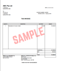 Small Business Tax Invoice Template Small Business Tax Invoice Template